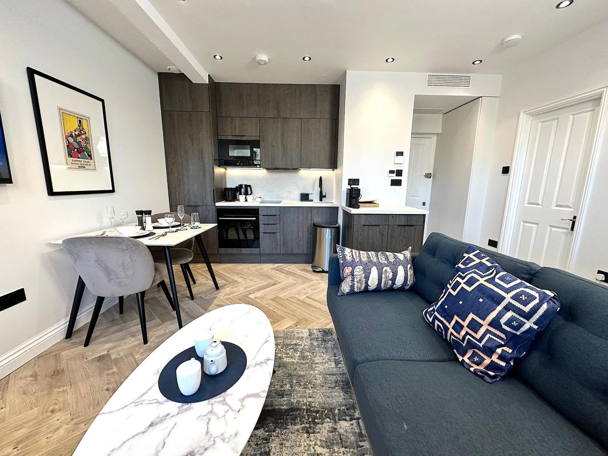 לונדון Chiltern Street Serviced Apartments - Marylebone חדר תמונה