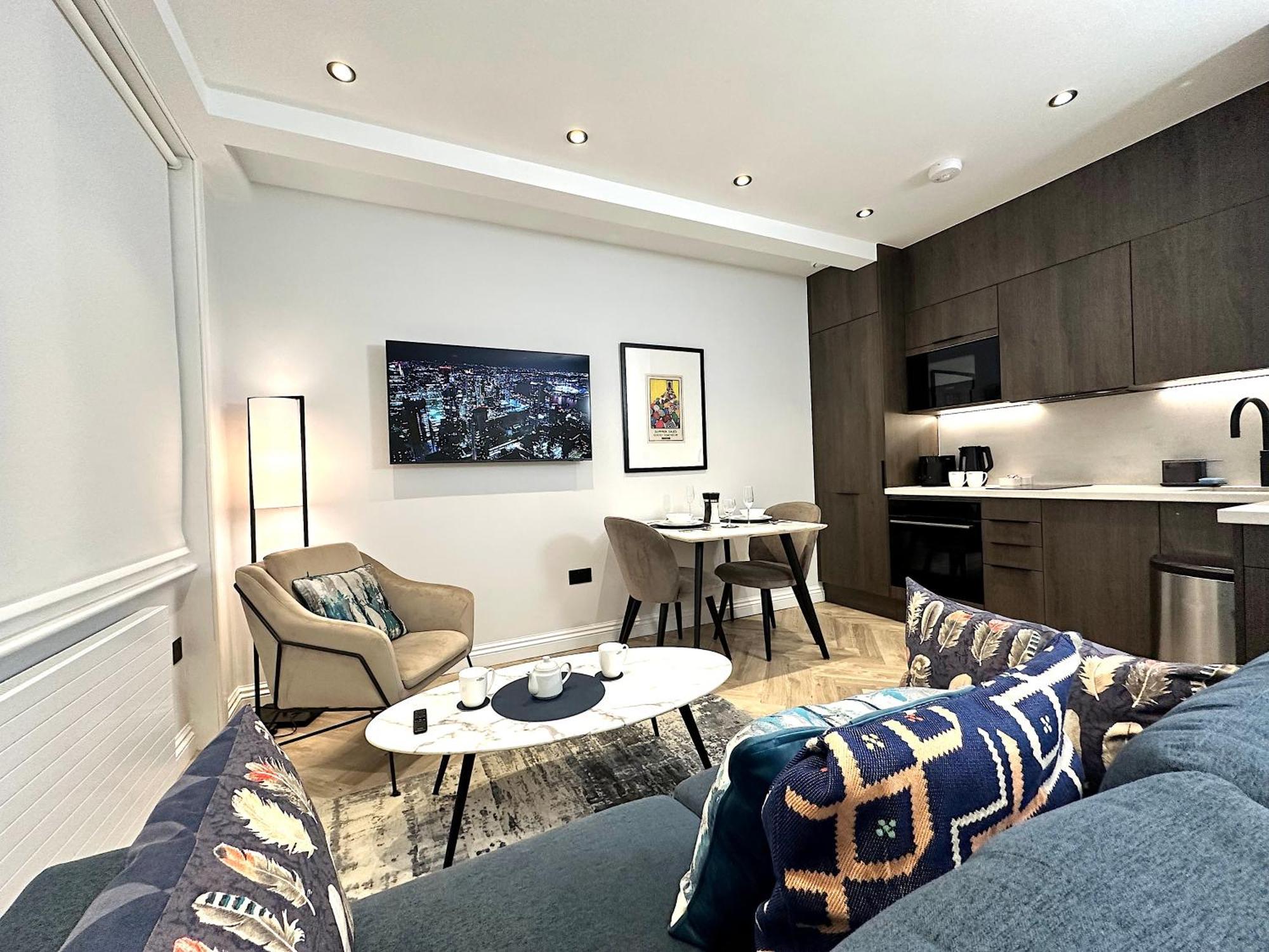 לונדון Chiltern Street Serviced Apartments - Marylebone חדר תמונה